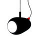 Lámpara colgante-Marzais Creations-KINGSTON - Suspension Noir L15cm | Suspension Marz